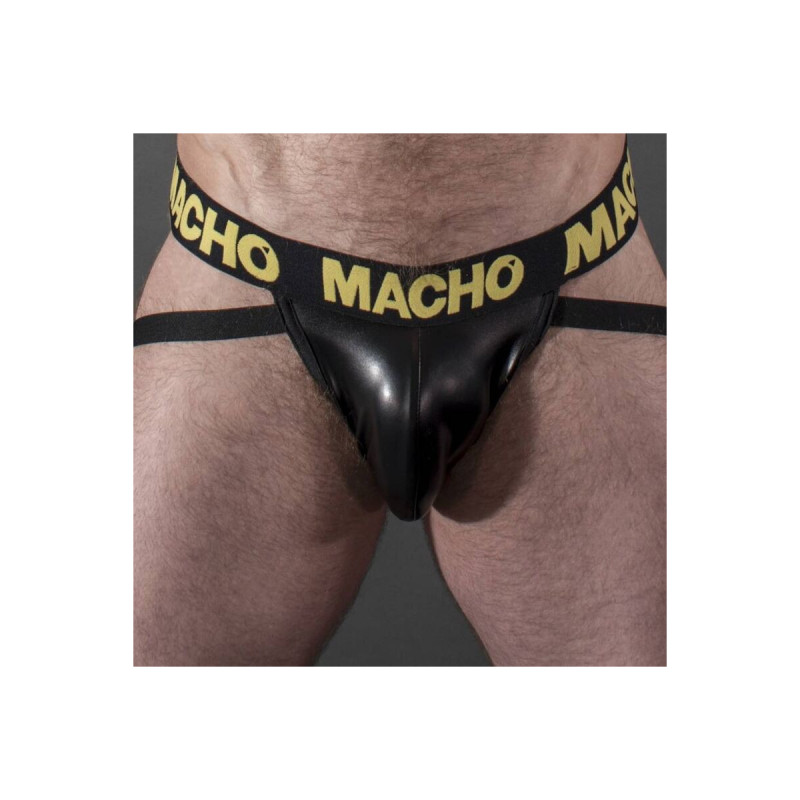 MACHO - MX25AC JOCK GELBES LEDER S - MACHO UNDERWEAR - /product_model…