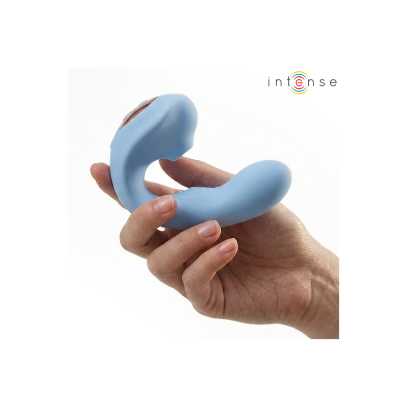 Intense - Gina Estimulador De Clítoris Multifunción Azul | Vybes.it