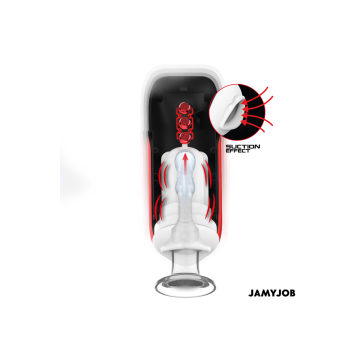 JAMYJOB - BLAZE MASTURBADOR BOCA AUTOMÁTICO 5 MODOS SUCCIONADOR Y VIBRACIÓN