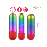 INTENSE - DEBBIE RAINBOW CLITORIS VIBRATING BULLET - INTENSE FUN TOYS…