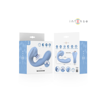 Intense - Gina Estimulador De Clítoris Multifunción Azul | Vybes.it