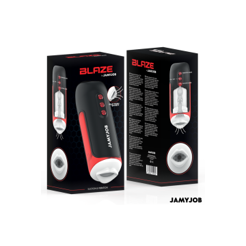 JAMYJOB - BLAZE MASTURBADOR BOCA AUTOMÁTICO 5 MODOS SUCCIONADOR Y VIBRACIÓN