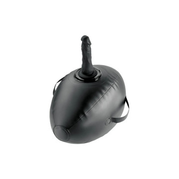 Fetish Fantasy Series - Aufblasbarer Liebesball Mit Dildo, Schwarz
