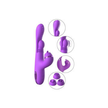 Fantasy For Her - Vibrador Rabbit Intimotion Pulse Pro Vibe Morado