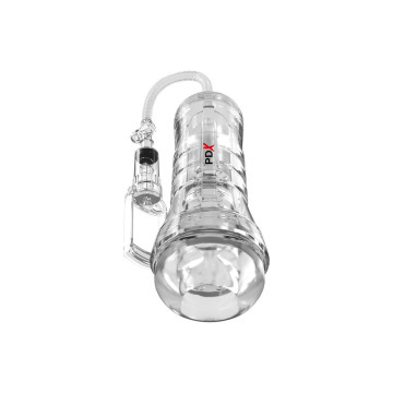 Pdx Elite - Viewtube Vac Xxl Transparent Stroker With Suction Pump