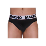 MACHO - MTG002 BLACK/BLACK THONG S - MACHO UNDERWEAR - /product_model…
