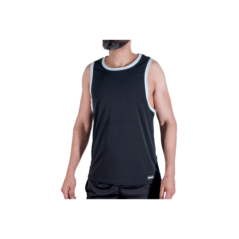 MACHO - CMV004 T-SHIRT DA PALESTRA NERA L/XL - MACHO UNDERWEAR - /pro…