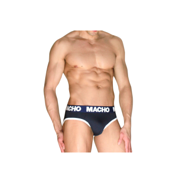 MACHO - MCH008 SOTTOGOLA CLASSICA BLU NAVY XL - MACHO UNDERWEAR - /pr…