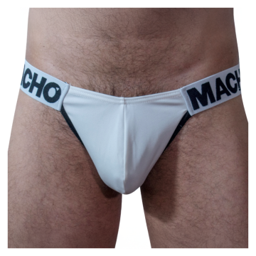 MACHO - MCH009 WHITE SLIP SIDE XL