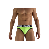 MACHO - MTG001 FLUORESCENT YELLOW THONG SIZE M - MACHO UNDERWEAR - /p…