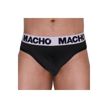 MACHO - MTG002 PERIZOMA NERO/NERO M - MACHO UNDERWEAR - /product_mode…