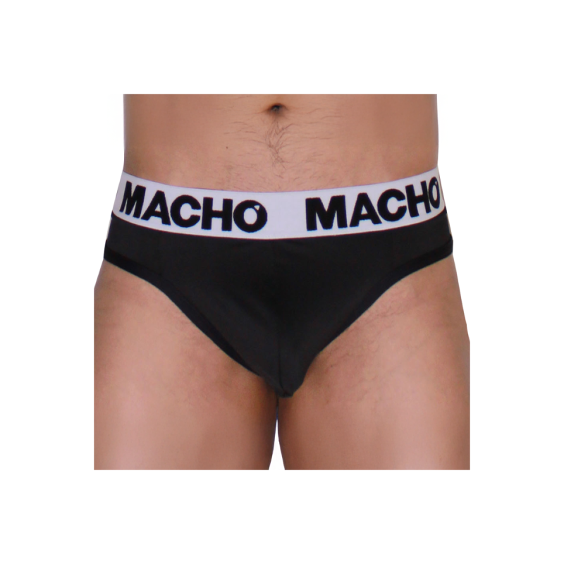 MACHO - MTG002 STRING NOIR/NOIR XL - MACHO UNDERWEAR - /product_model…