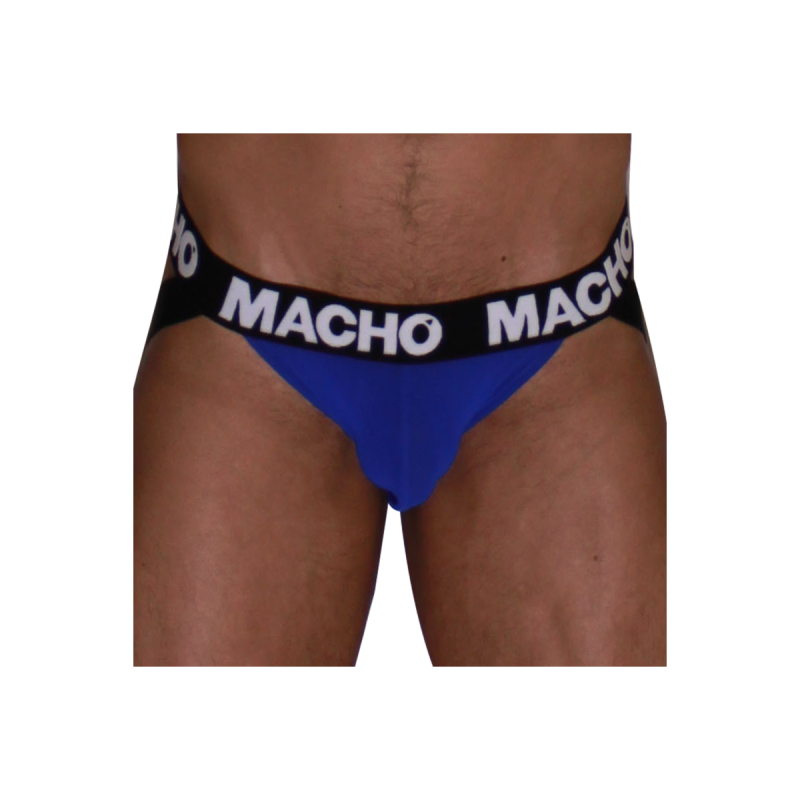 MACHO - MACHO - MX28AZ BLUE JOCK GRILLE XL - MACHO UNDERWEAR - /produ…