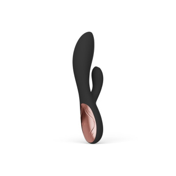 Lelo - Ina Thrust Rabbit Vibrateur À Poussée Noir | Vybes.it