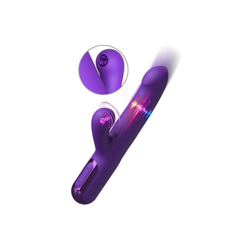 Fantasy For Her - Vibrador Rabbit Super Sonix Thruster Morado |