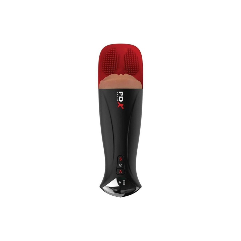 Pdx Elite - Fap - O - Matic Pro Xl Vibrante Automatico Marrone 34,9