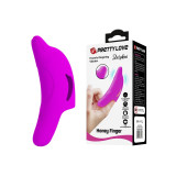 Pretty Love - Delphini Poderoso Estimulador De Dedo Morado |