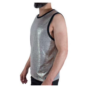 MACHO - FINE GLITTER T-SHIRT S/M