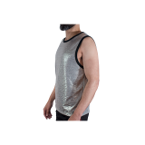 MACHO t-shirt texture brillante S M | Vybes.it