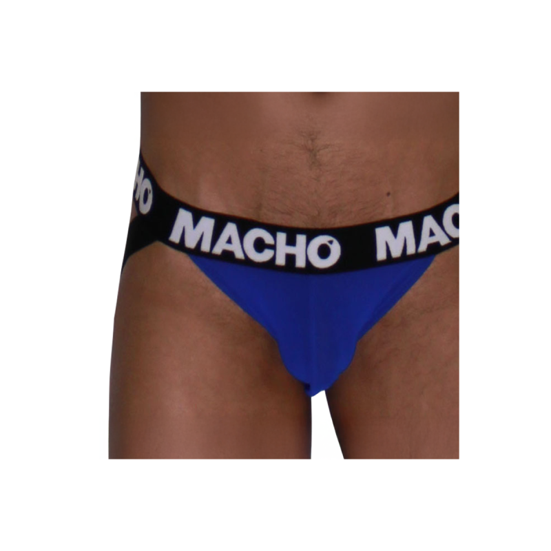 MACHO - MACHO - MX28AZ BLUE JOCK GRILLE S - MACHO UNDERWEAR - /produc…