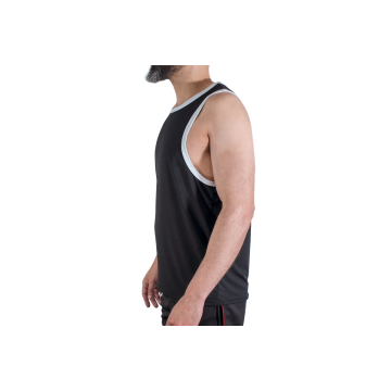 MACHO - CMV004 T-SHIRT DE SPORT NOIR TAILLE S/M - MACHO UNDERWEAR - /…