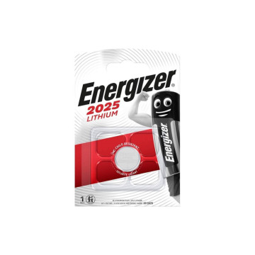 ENERGIZER - BATTERY LITHIUM BUTTON CR2025 3V 1 UNIT - Alkaline Batter…
