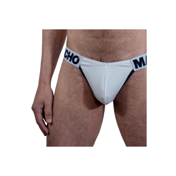 MACHO MCH009 slip lateral blanc XL | Vybes.it