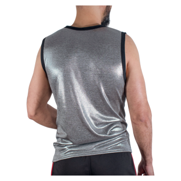 MACHO - FINE GLITTER T-SHIRT L/XL