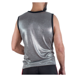 MACHO - T-SHIRT CON GLITTER FINI L/XL
