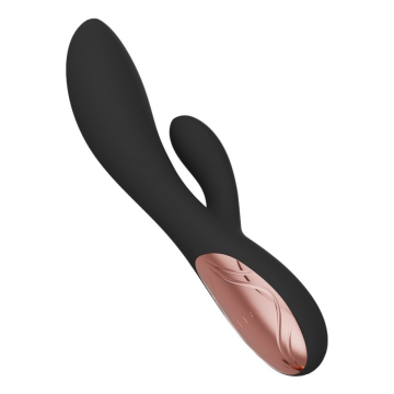 LELO - INA THRUST RABBIT VIBRATEUR À POUSSÉE NOIR