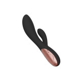 Lelo - Ina Thrust Rabbit Thrusting Vibrator Black | Vybes.it