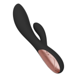 LELO - INA THRUST RABBIT VIBRATEUR À POUSSÉE NOIR