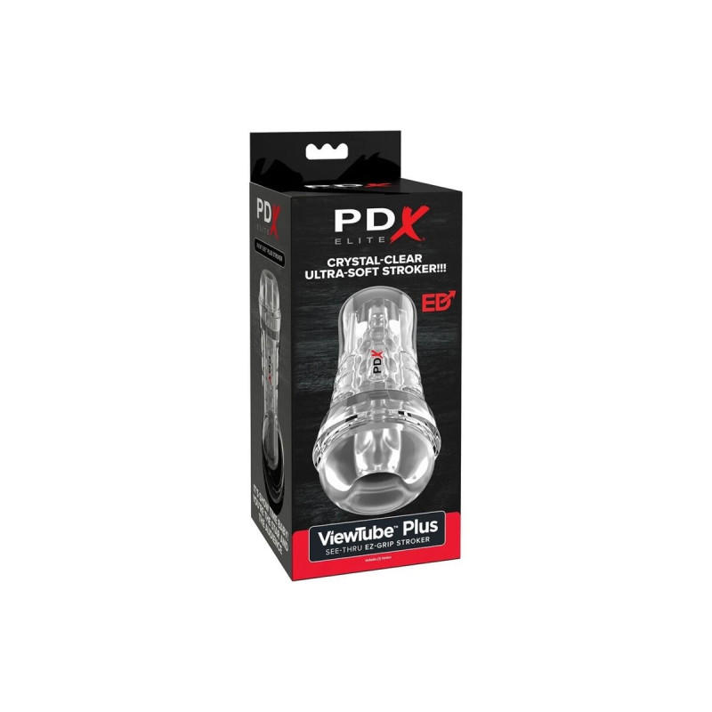 Pdx Elite - Masturbador Transparente Viewtube Plus See - Thru Ez