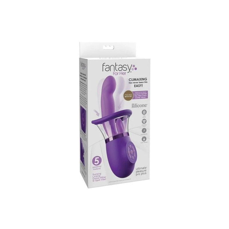 Fantasy For Her - Vibrador Rabbit Ultimate Pleasure Pro Plus Morado