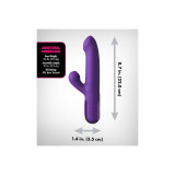 Fantasy For Her - Vibrador Rabbit Super Sonix Thruster Morado |