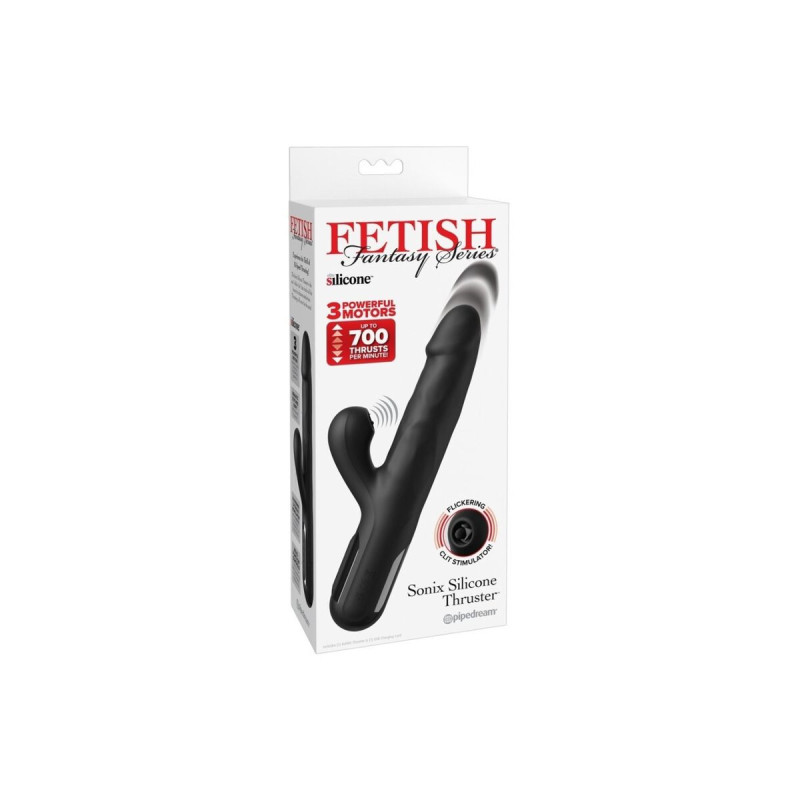 Fetish Fantasy Series - Vibrateur Lapin En Silicone Sonix Noir |