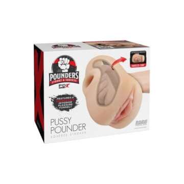 Pdx Plus - Masturbador Vagina Realística Pussy Pounder Squeeze