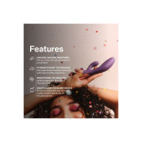 Lelo - Ina Thrust Rabbit Stossvibrator Lila | Vybes.it