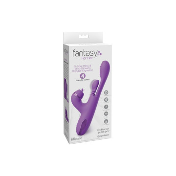 Fantasy For Her - Vibrador Rabbit Intimotion Pulse Pro Vibe Morado