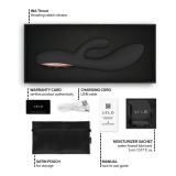 LELO - INA THRUST RABBIT VIBRATEUR À POUSSÉE NOIR
