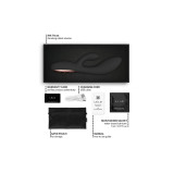 Lelo - Ina Thrust Vibrador Rabbit Con Empuje Negro | Vybes.it