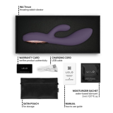 LELO - INA THRUST RABBIT VIBRATEUR À POUSSÉE VIOLET