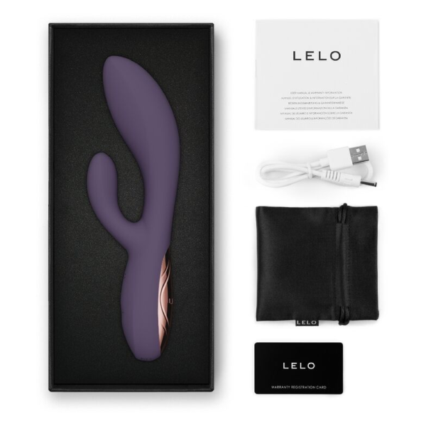LELO - INA THRUST RABBIT VIBRATEUR À POUSSÉE VIOLET