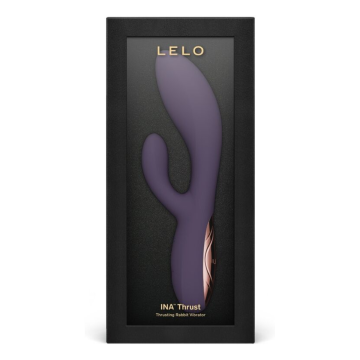 LELO - INA THRUST RABBIT VIBRATEUR À POUSSÉE VIOLET