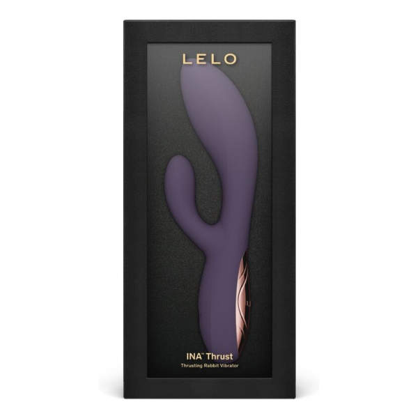 LELO - INA THRUST RABBIT VIBRATEUR À POUSSÉE VIOLET