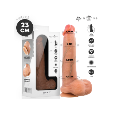 Mr Intense - Bruce L Dildo Silicona 23 Cm - Ø - 5.2 Cm | Vybes.it