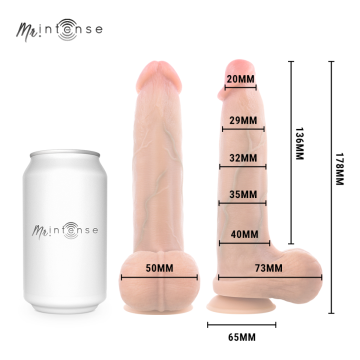 MR INTENSE - BRUCE S DILDO SILICONA 17.8 CM -Ø- 4 CM