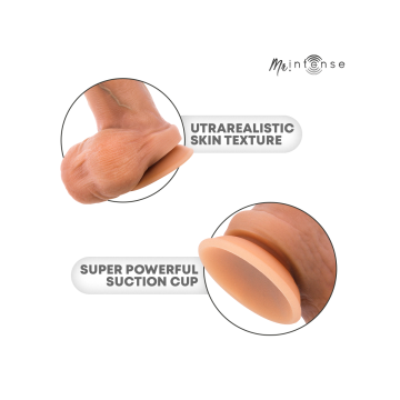 Mr Intense - Bruce S Godemichet En Silicone Avec Testicules 17,8 Cm