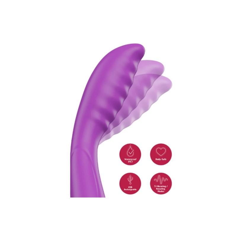 She.e.o - Purple G - Spot Tapping Vibrator | Vybes.it