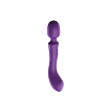 She.e.o - Double - Ended Vibrating Massager Wand Purple | Vybes.it